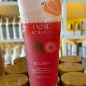 strawerry facial scrub gel